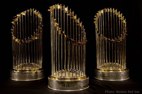 Get your photo taken with the Red Sox World Series Trophies in Gloucester Massachusetts! Get your photo taken with the Red Sox World Series Trophies!