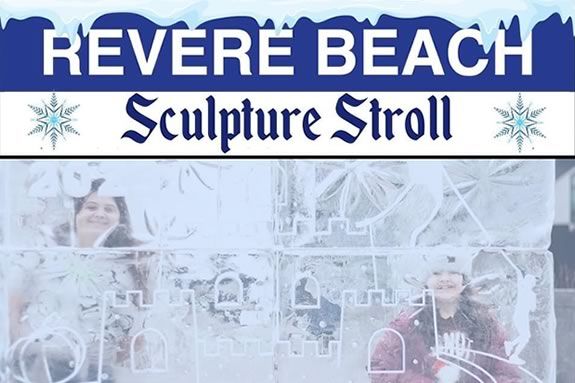 Revere Beach's Sculpture Stroll is a perfect outdoor event for New Year's Eve! 
