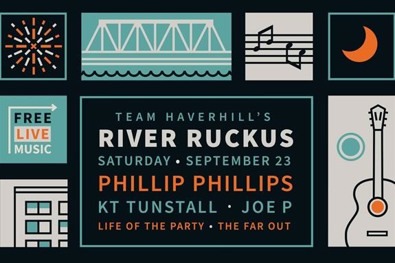 Come celebrate Haverhill's River Front at the River Ruckus in Haverhill Massachusetts! 