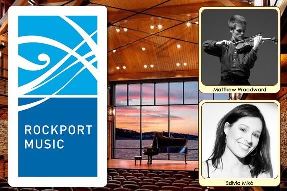 Rockport musics presents young composer/musicians Szilvia Miko and Matthew Wooda