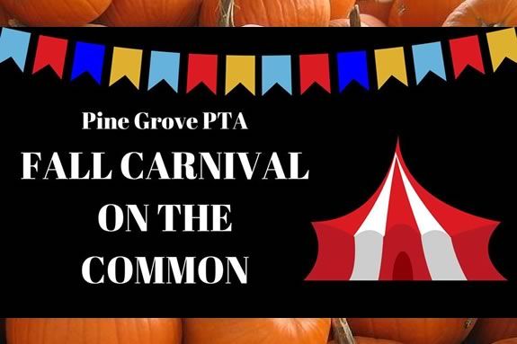 Pine Grove PTA's Fall Carnival on the Common in Rowley Massachusetts Pine Grove PTA's Fall Carnival on the Common in Rowley Massachusetts