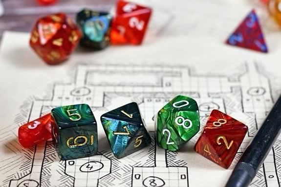 Dungeons and Dragons at the GAR Memorial Library in West Newbury Massachusetts