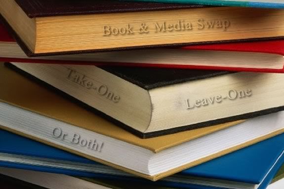 Salem Recycles is offering folks a chance to drop off old books, cames, dvds, and cds to swap
