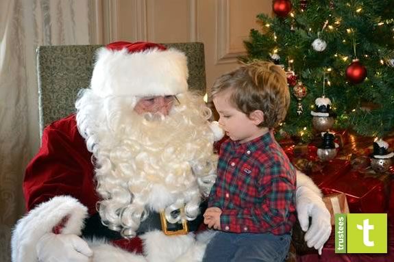 Kids will meet Santa at the Crane Estate in Ipswich MA!
