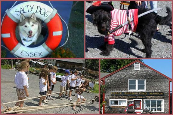 Salty Dog Day at Essex Shipbuilding Museum is all about pets, kids and families!