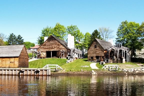 Visit the Saugus Iron Works Museum and learn about the history of iron making in Massachusetts