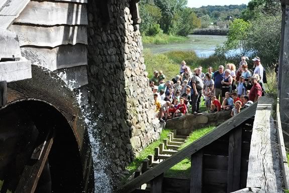 Free Ranger guided tours at Saugus Iron Works Colonial Industrial Site in Massachusetts