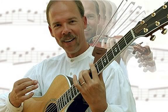 Steve Schuch perfroms a live concert at the Ipswich River Wildlife Sanctuary