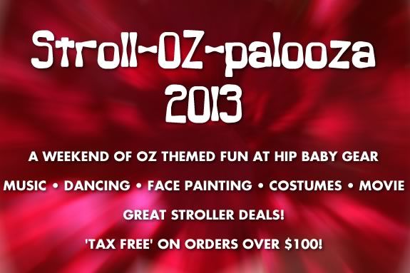 Come to Hip Baby Geear in Marblehead foir a weekend full of Oz themed fun! Come to Hip Baby Geear in Marblehead foir a weekend full of Oz themed fun!
