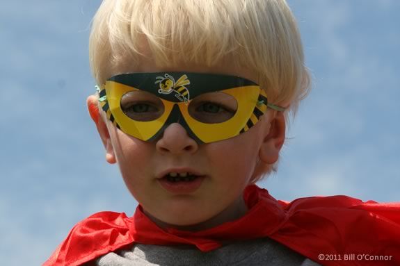 Kids are encouraged to dress in costume for the Super Hero Rock Gym Celebration!