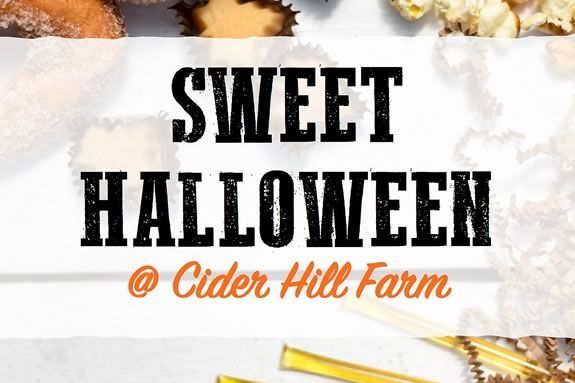 Sweet Halloween fun for families at Cider Hill farm in Amesbury Massachusetts