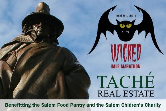 The Taché Realty Wicked Half Marathon will be supporting the Salem Food Pantry & the Salem Children’s Charity. The Taché Realty Wicked Half Marathon will be supporting the Salem Food Pantry & the Salem Children’s Charity.