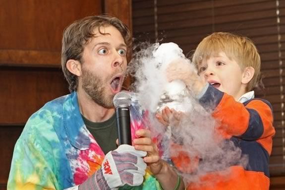 Saving Earth Together is a Talewise Science Program at the public library in Manchester Massachusetts 