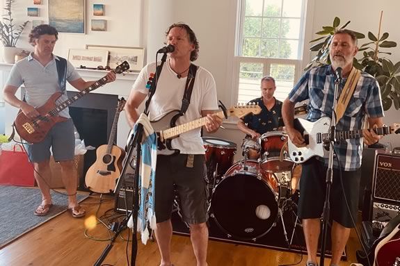 The Better Things bring progressive rock to Waterfront Park in Newburyport!