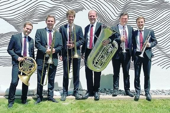 The Brass Project performs a free concert at Rockport Music's Shalin Liu Center for Performing Arts The Brass Project performs a free concert at Rockport Music's Shalin Liu Center for Performing Arts