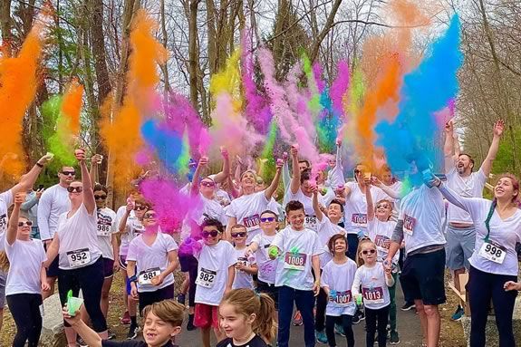 Tortoise & Hare 5k/10k & Color Run raises funds for the Recreation Department in Salisbury Massachusetts