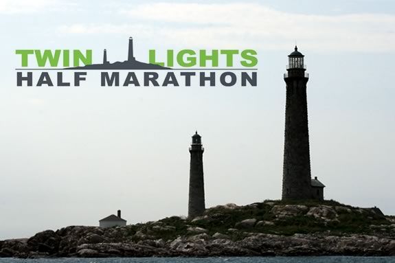Twin Lights Half Marathin starts at Good Harbor Beach in Gloucester and follows a route along the Gloucester's beautiful back shore. Twin Lights Half Marathon starts at Good Harbor Beach in Gloucester and follows a route along the Gloucester's beautiful back shore.