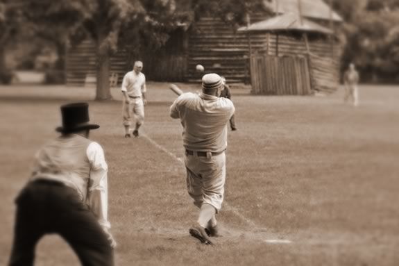 Providence Grays v. Brooklyn Atlantics on the Salem Common.