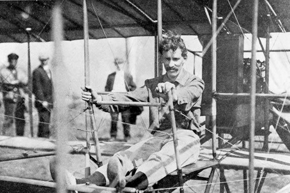 W. Starling Burgess developed his piloting skills out of Plum Island Aerodrome