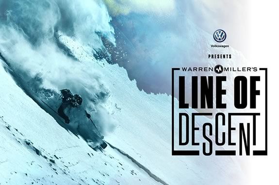 Warren Miller's "Line of Descent" at the cabot in Beverly Massachusetts