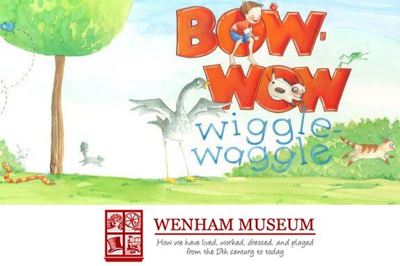 children’s’ author & illustrator Mary Newall DePalma book, Bow-Wow Wiggle-Waggle