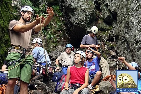 Ipswich Wildlife Sanctuary hosts a teen overnight camping trip at Wildwood Camp in New Hampshire