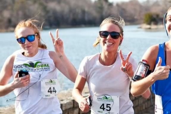 Yukan hosts the Fool's Dual Half Marathon and Half Marathon in Gloucester Massahcusetts