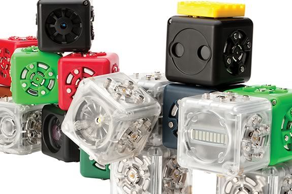 Kids will learn how to use Cubelets robotic blocks at Beverly Public Library