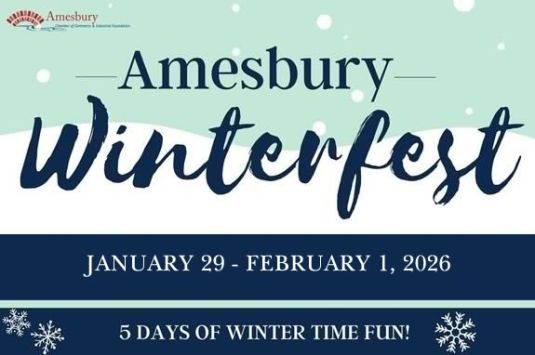 Winterfest is a 4 day family celebration in the heart of downtown Amesbury Massachusetts!