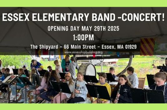 Essex Elementary Band Concert at Essex Shipbuilding Museum in Massachusetts