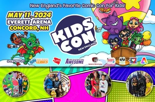 Kids Con New England Concord NH cosplay comic superhero princess Star Wars convention