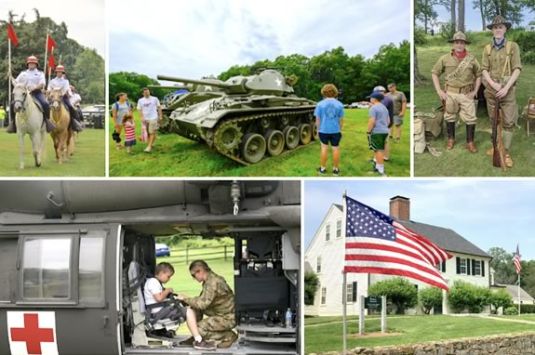 Come experience miltary history and family fun at the Patton Homestead in Hamilton Massachusetts