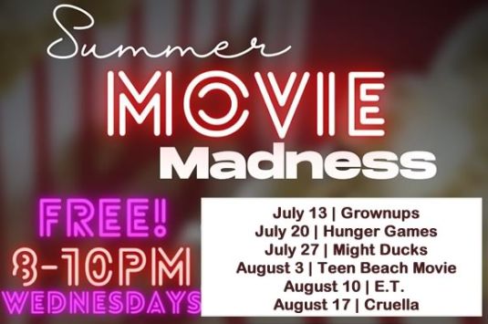 NYS hosts a free movie each Wednesday at Newburyport City Hall!