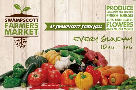 The Swampscott Farmers Market happens every Sunday through October.