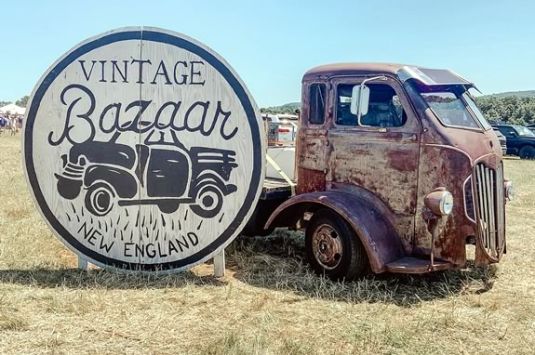 Kimball Farm in Haverhill, Massachusetts hosts a Vintage Bazaar New England in June